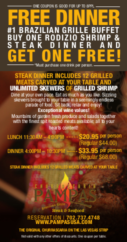 Free Dinner at Pampas Brazilian Grille | 0