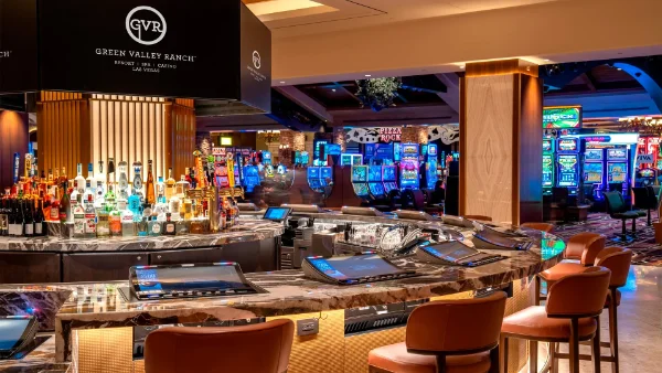 This is an image of a bar at the Green Valley Ranch Hotel and Casino in Henderson