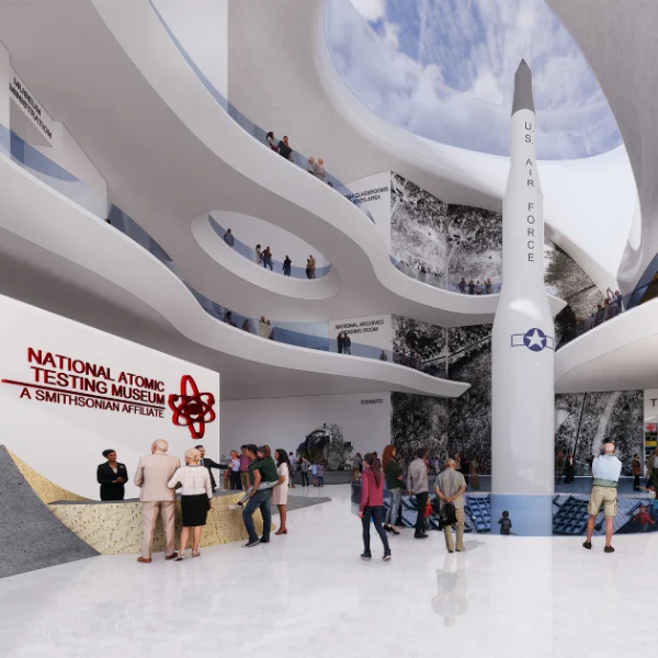 National Atomic Testing Museum in Las Vegas Lobby