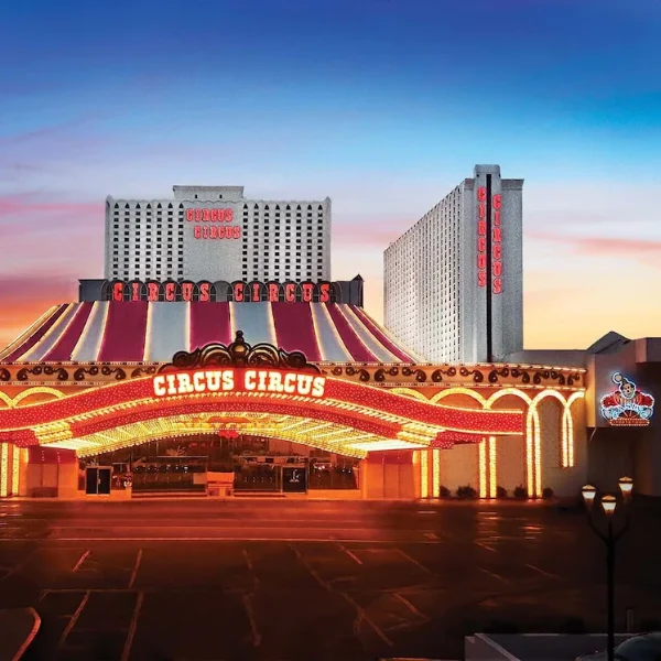 This is Circus Circus Las Vegas