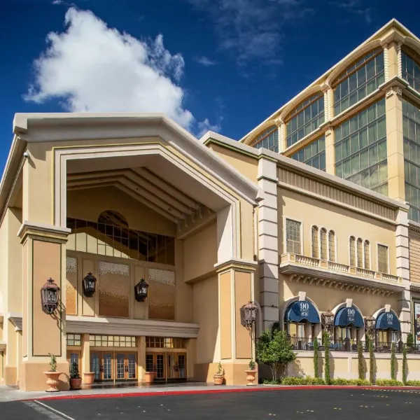 This is the entrance to the Suncoast Hotel and Casino in Las Vegas