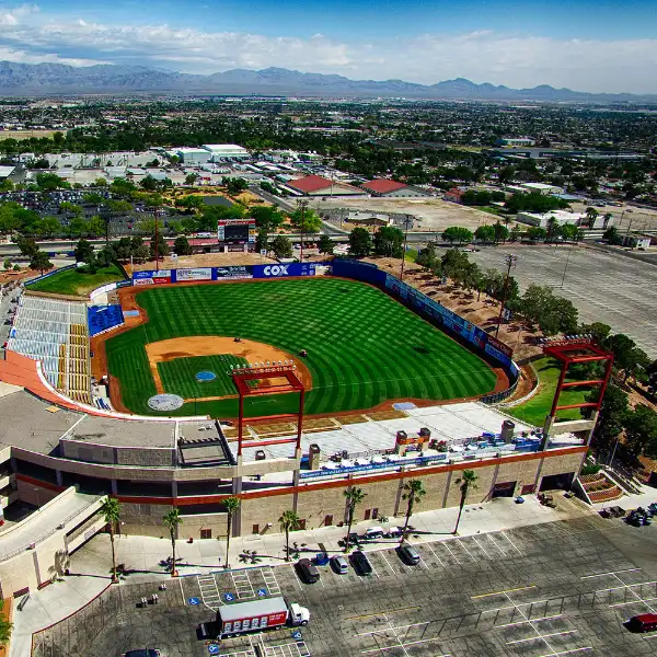 This is a photo of the Cashman Field Complex in Las Vegas Nevada