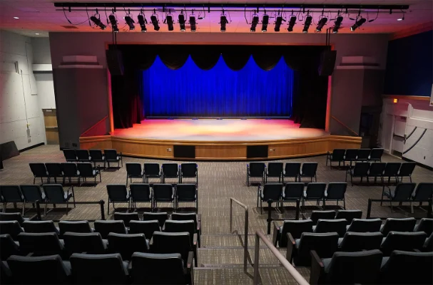 A photo of the Winchester Theater Stage