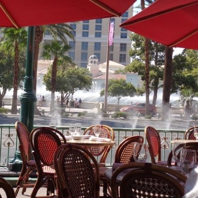 Mon Ami Gabi Las Vegas Patio Dining