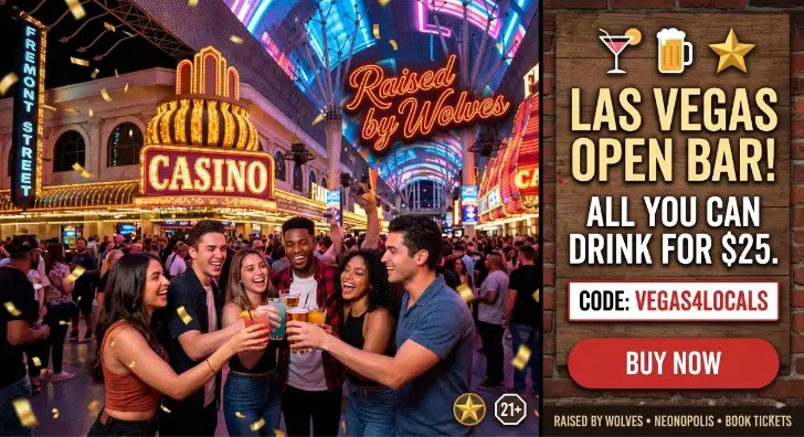 Raised by Wolves Open Bar promo