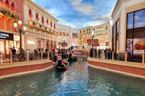 Venetian Grand Canal Shoppes in Las Vegas