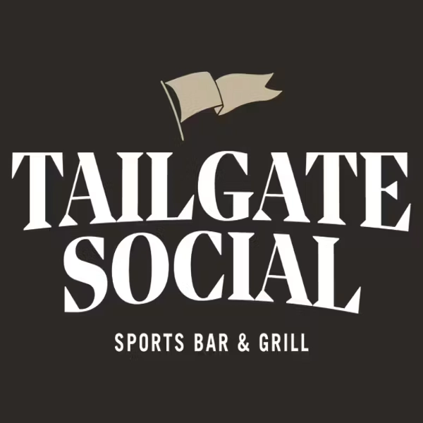 This is a LOGO for the Tailgate Social at Palace Station in Las Vegas