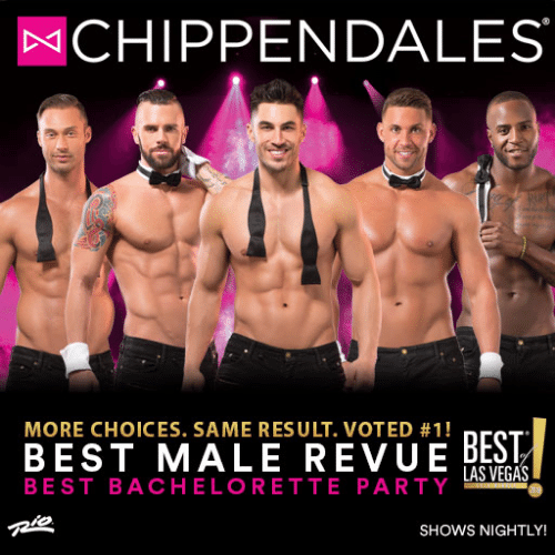 Chippendales discount las vegas show tickets coupons