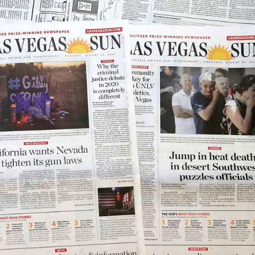 Las Vegas Newspapers and Magazines