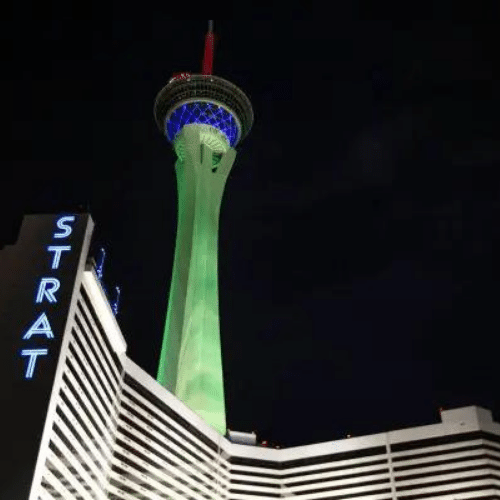 The STRAT Tower Hotel and Casino in Las Vegas
