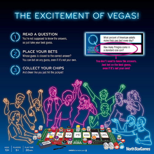 Wits & Wagers Board Game Vegas Edition Vegas4Locals