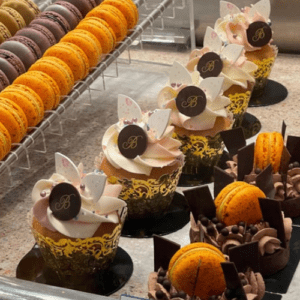 Chocolate Fountain at Bellagio Patisserie