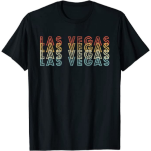 Las Vegas Retro 70s 80s T-Shirt