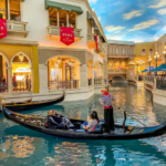 Gondolas at the venetian
