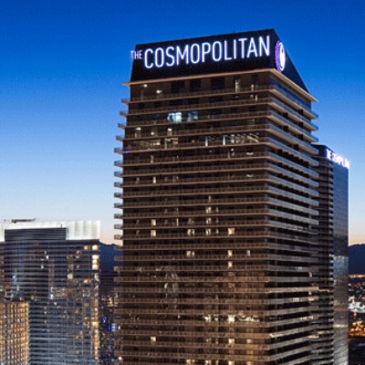 this is the Cosmopolitan Hotel in Las Vegas