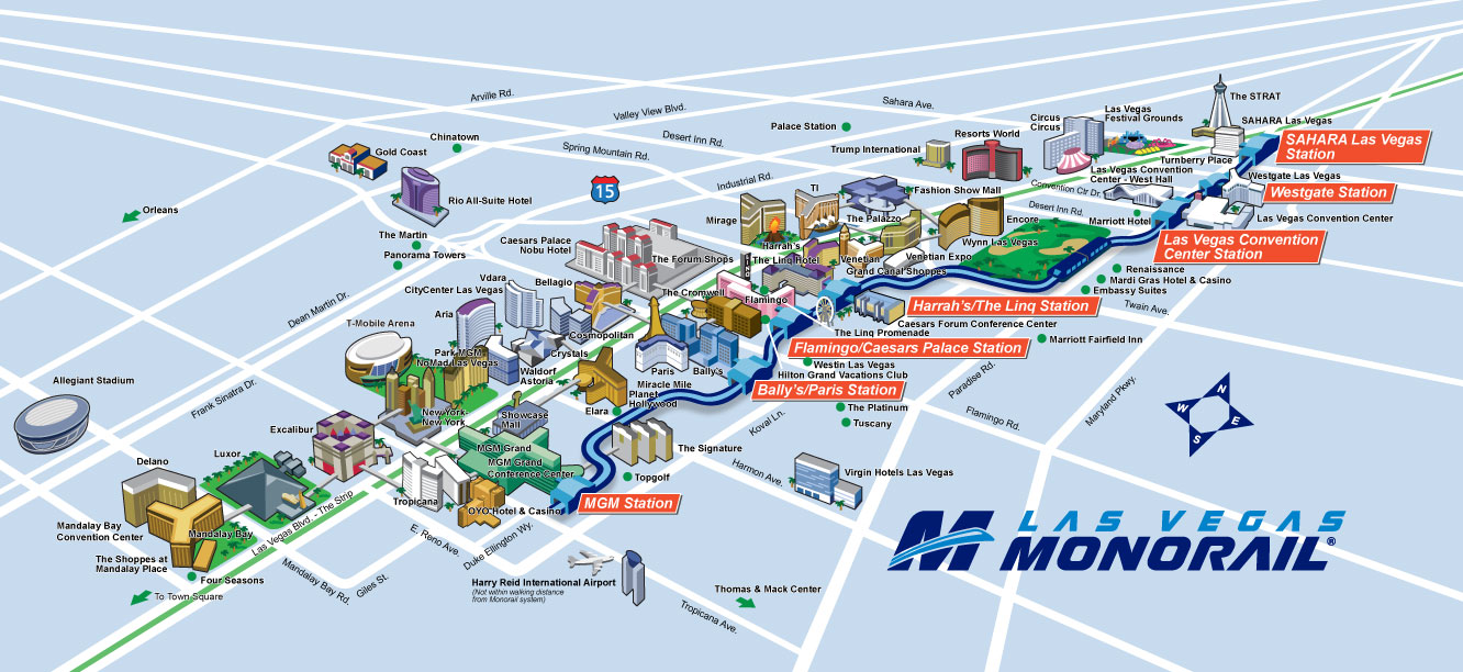 Mgm Tram Map