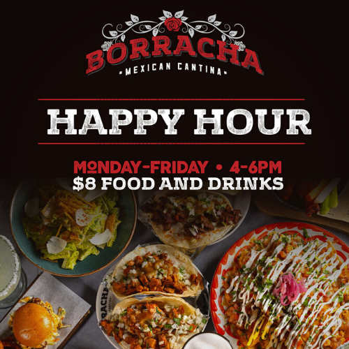 Happy Hour at Borracha Mexican Cantina