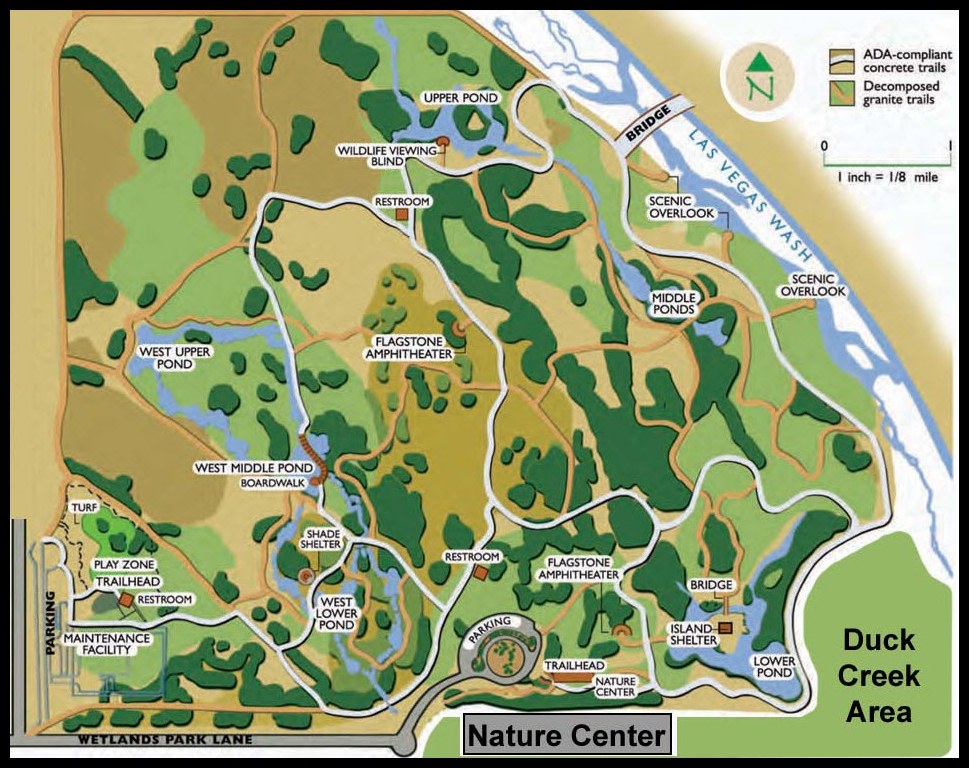 Wetlands Park Map