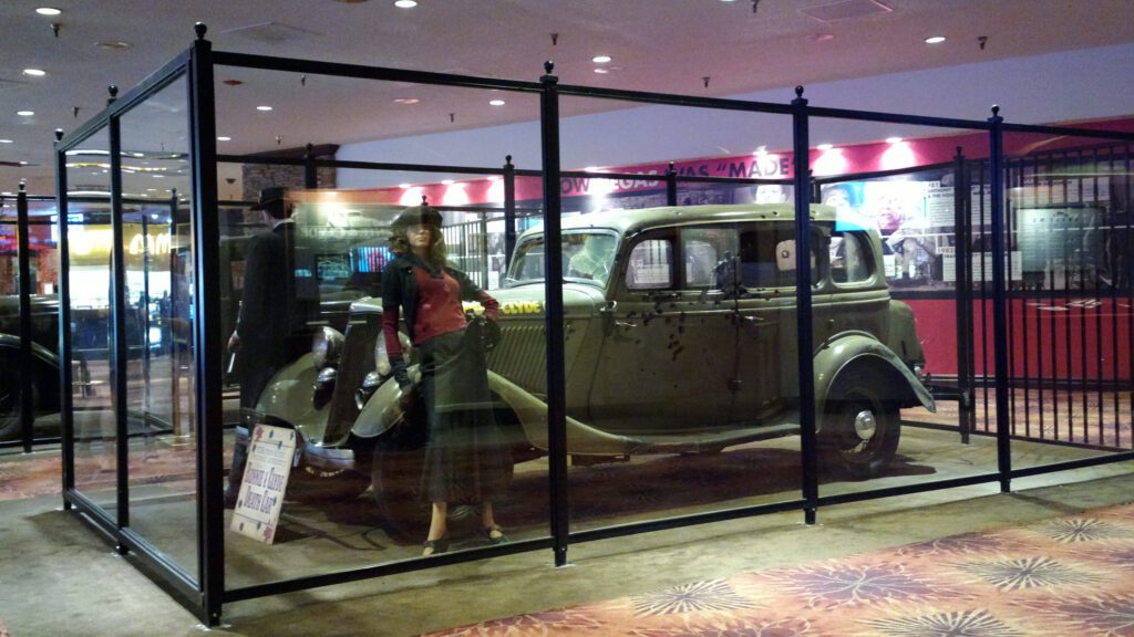 Bonnie & Clyde Death Car Exhibit Las Vegas