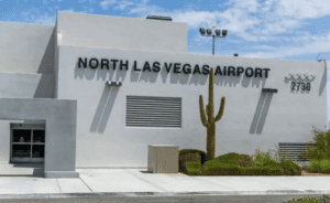 North Las Vegas Airport plane watching