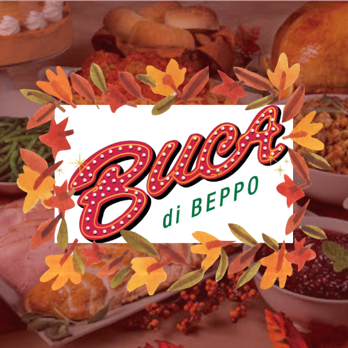 bucca di beppo thanksgiving feast!