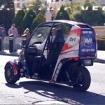 fun electric car ride rental las vegas strip