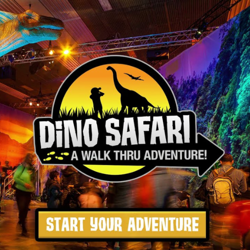 dino safari a walk thru experience in Las Vegas