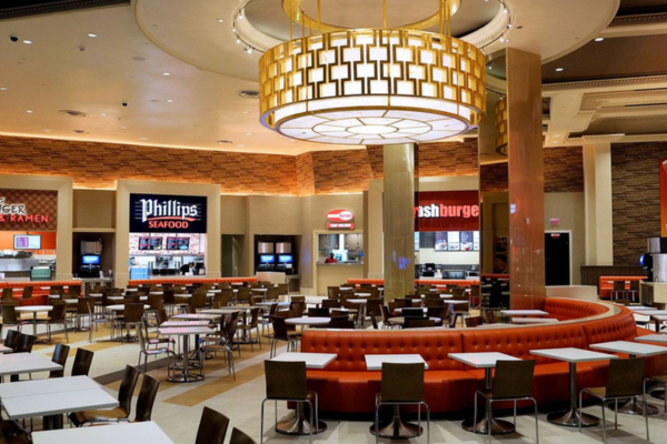 Forum Food Court at Caesars Palace Las Vegas