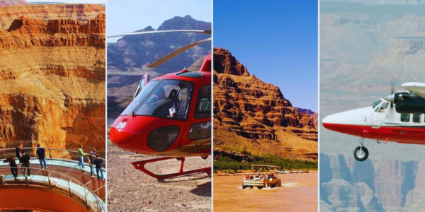 Grand Canyon Airplane Helicopter Boat Adventure Las Vegas Tours