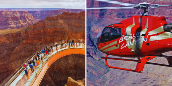 Grand Canyon Helicopter Tour with Skywalk from Las Vegas