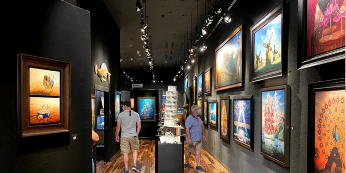 Kush Fine Art Gallery at The Forum Shops at Caesars LAS VEGAS