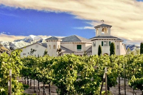 Sanders Winery Pahrump Nevada Mountain Views