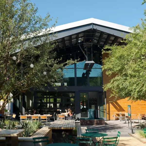 Uncommons Las Vegas - a mixed-use development featuring modern living, restaurants, bars and unique shops