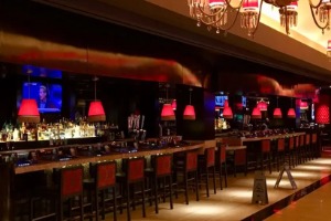 a video poker bar at Cromwell Las Vegas Interlude Lounge