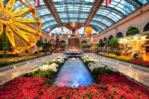 Bellagio Hotel and Casino, Gardens, Conservatory, Las Vegas