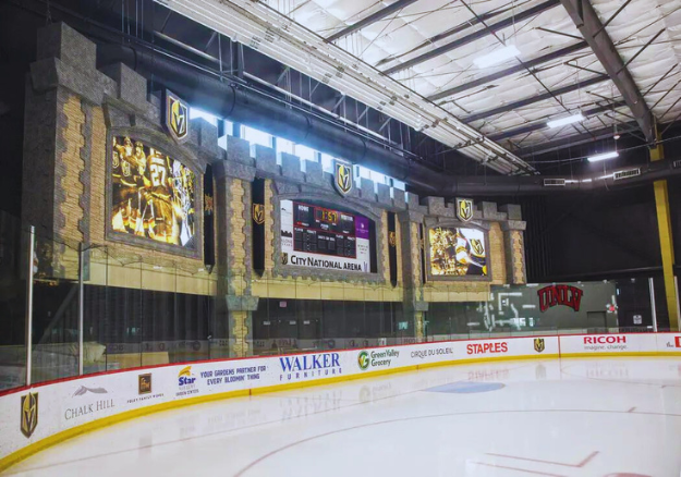 City National Arena ice skating rink - Home of the Vegas Golden Knights
