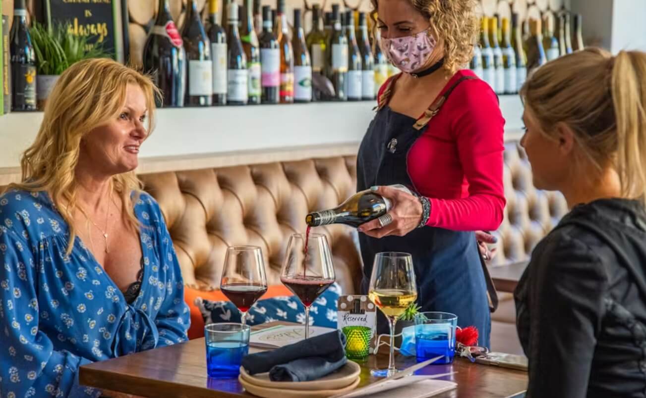 Wine at Ada's Food & Wine