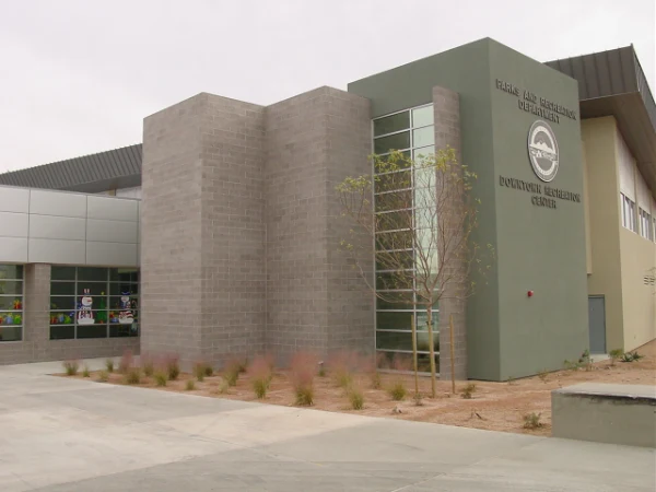 The exterior of the Henderson Downtown Recreation Center