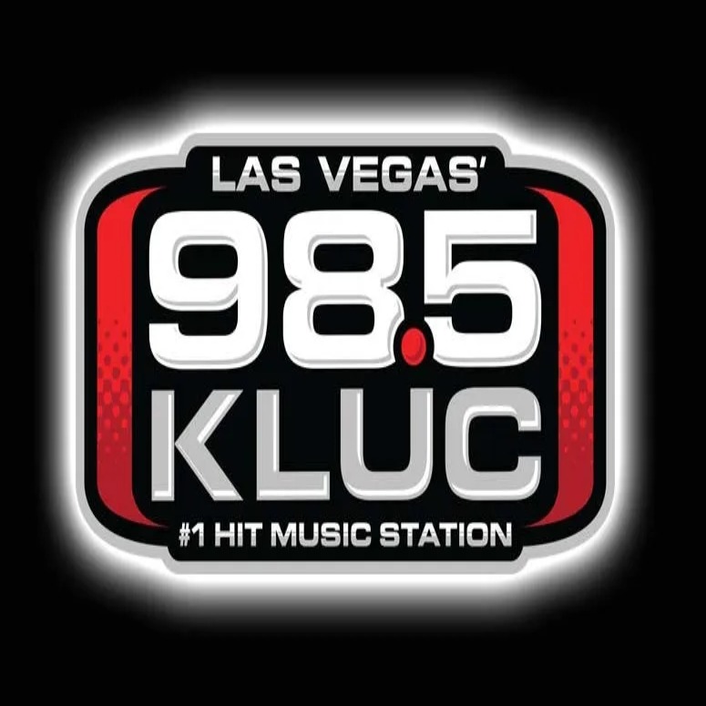 Logo for KLUC Radio station in Las Vegas