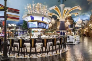 Le Central Lobby Bar at Paris Hotel in Las Vegas