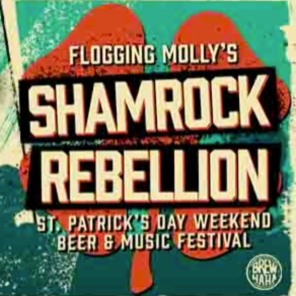 A sing for the Shamrock Rebellion Flogging Molly Beer Music Festival