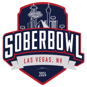 Sober Bowl Las Vegas 2024 Super Bowl Logo