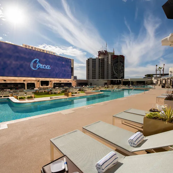 Stadium Swim at Circa Casino in Las Vegas