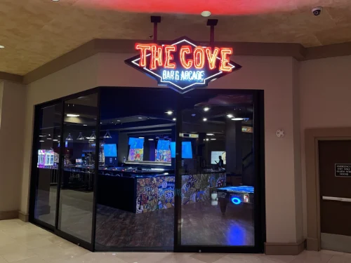 The Cove Arcade Bar at Treasure Island