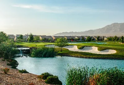 This is a picture of the golf course at Aliante Golf Club in Las Vegas