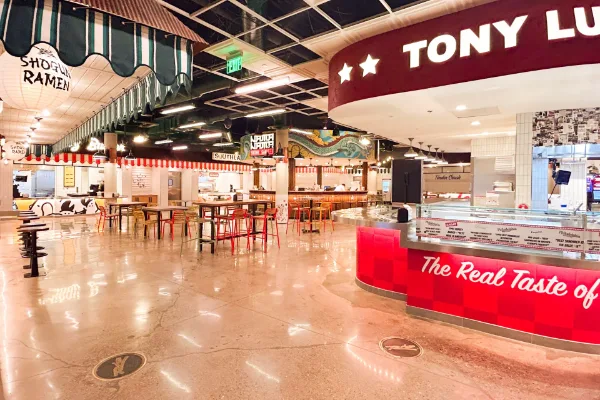 This is an image of the Canteen Food Hall at the Rio Hotel in Las Vegas