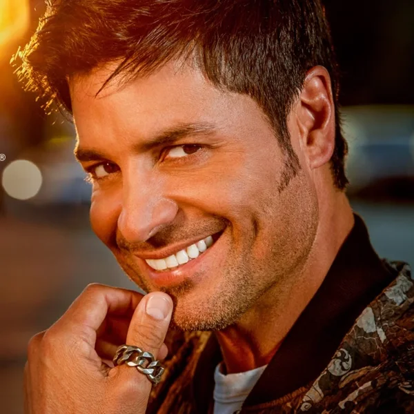 This is a headshot of Latin singer Chayanne