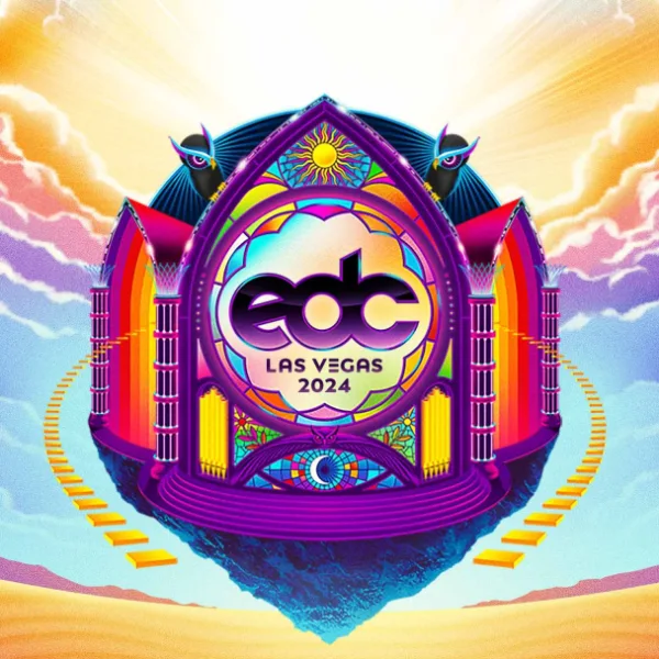 This image is the Electric Daisy Carnival Las Vegas LOGO for 2024
