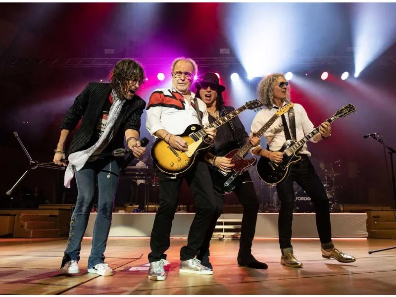 This is a picture of the Foreigner Band
