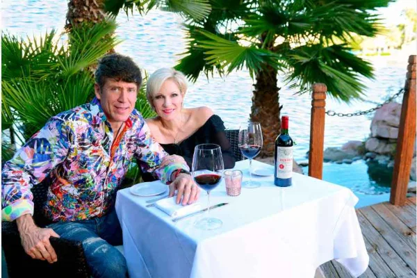 Enjoy a wide variety of wines and lakeside views at Marche Bacchus French Bistro Wine Shop